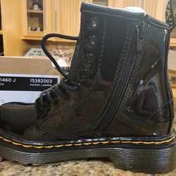 Dr Martens Kids Black Boots