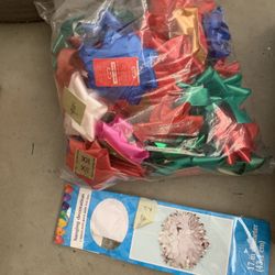 45 Bows  3$ All , Hanging Decoration 1$ Firm