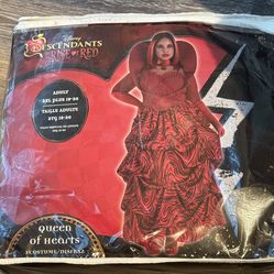 Descendants Queen Of Hearts Costume
