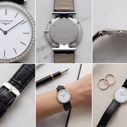 Longines La Grande Classique Diamond Bezel (29mm) – Slim Quartz Dress Watch