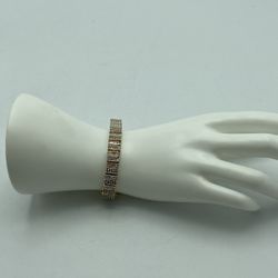 10kt Yellow Gold 1.00cttw Diamond Bracelet 7”