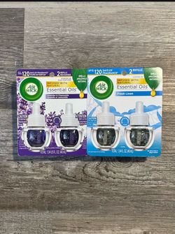 Airwick Essential Oil Refills $5 Each Pack