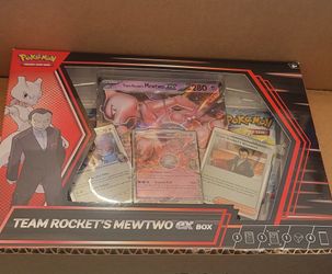 Pokémon Team Rocket's Mewtwo Ex Box