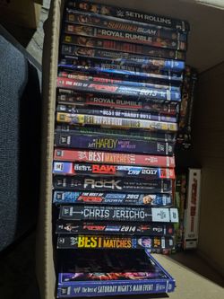 Small collection of  WWE dvds