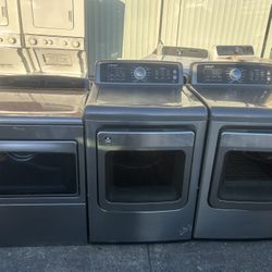 have some nice heavy duty big grey dryers only!.$250 each dryer delivered installed.$200 each picked.4 Month Warranty 