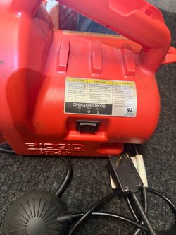 Ridgid drain cleaner