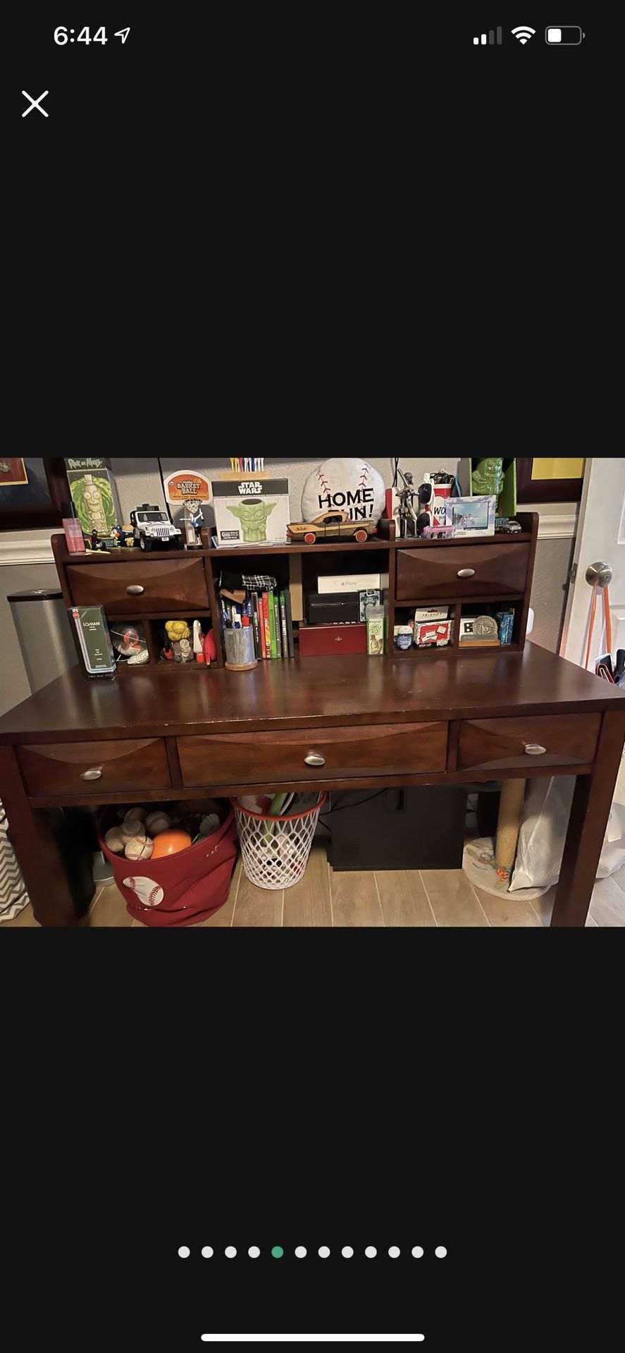 Cherry Wood Besroom Set For Sale