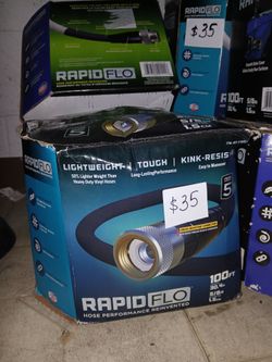 RAPIDFLO 100FT lightweight garden hose