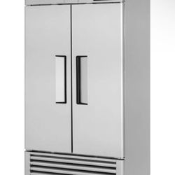 Commercial freezer Turbo Air Model TSF-355 D (retails Over 7k) Works Perfect - Has Some Cosmetic Damage On Exterior But Does Not Impact Any Way