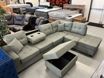 Furniture, sofa, sectional chair, recliner, couch, mattress, bedframe, table