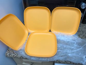 Tupperware plates