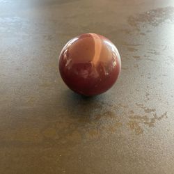 Red jasper sphere 