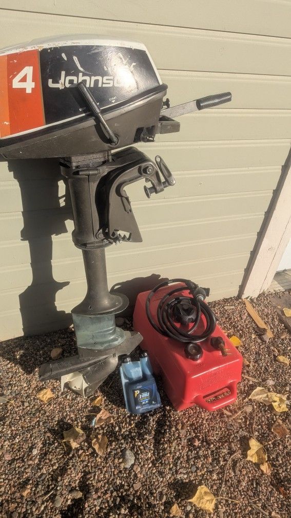 Johnson 4 Horsepower Long Shaft Outboard