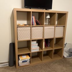 Brown Square IKEA Bookcase 