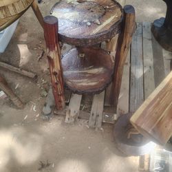 Oak And Red Cedar Table 