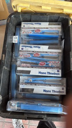 5 Digital Ionic Straighteners Nano Titanium