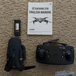 E58 Foldable Drone With 720/1080/4k Video Camera