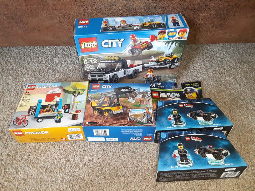 Lego Lot All New Lego City  Creator Dimension 