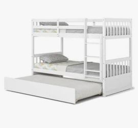 Twin Bunk bed with trundle