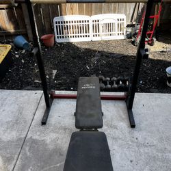 Squat Rack/Bench Seat