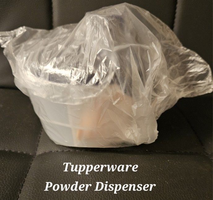 Tupperware Powder Dispenser