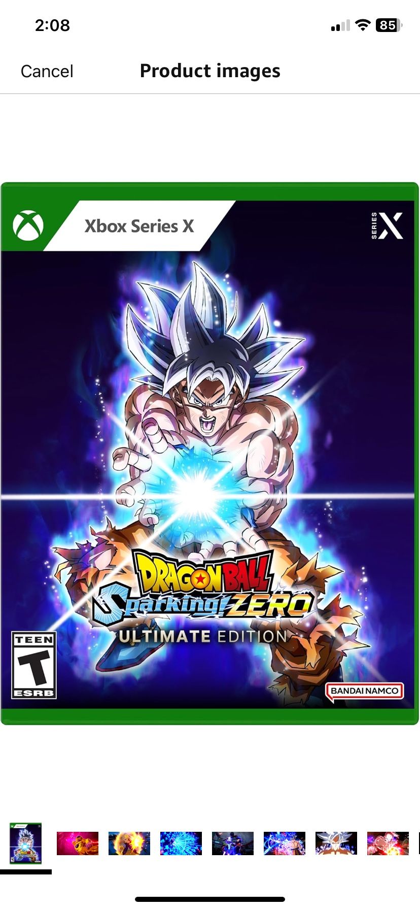 Brand New Dragon Ball Spark Ultimate Edition Video Game