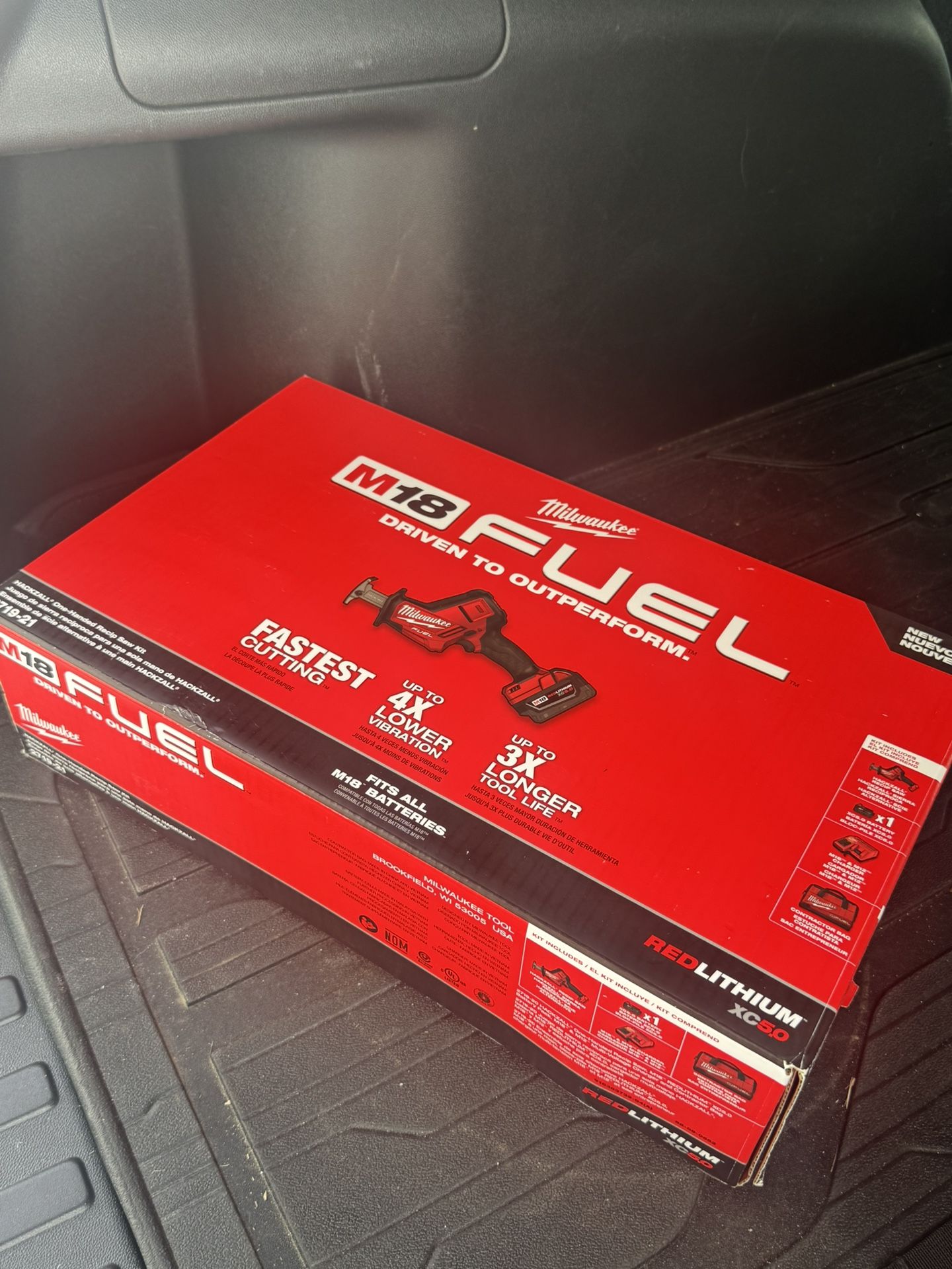 M18 Hackzall Kit with Free M18 6.0 Battery