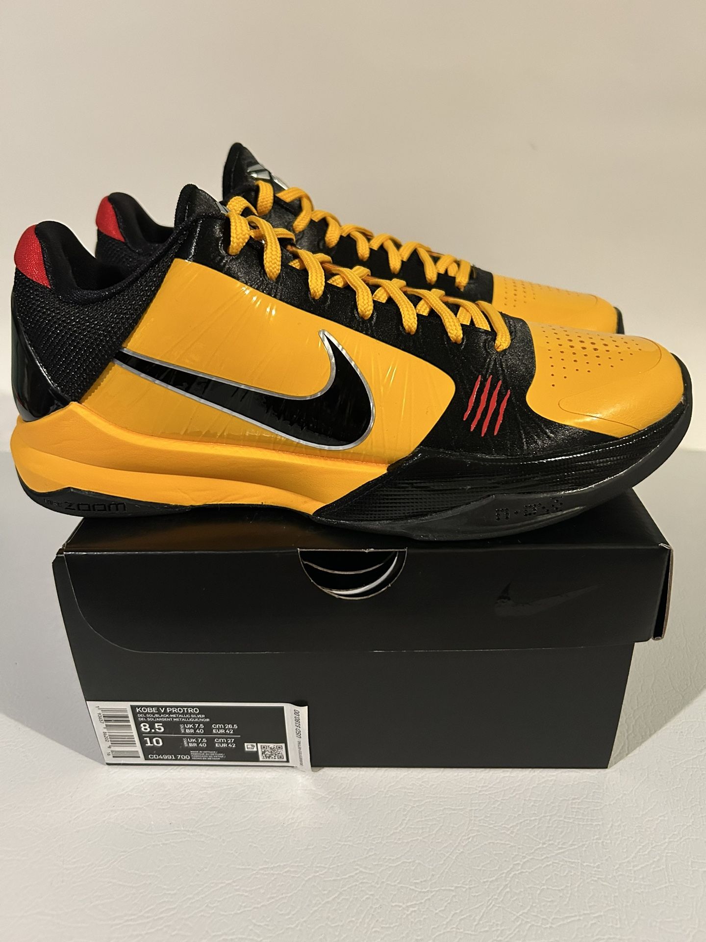 Nike Kobe 5 Protro Bruce Lee Men’s Size 8.5 “Last 1 In Stock”