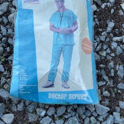 Doctor Scrubs Custom Size Medium 