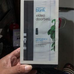 Brand new BLINK VIDEO DOORBELL $65