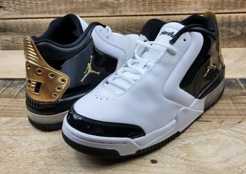 Air Jordan Big Fund Premium ‘White Metallic Gold’ CI2216-100 Men’s Sz 10