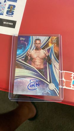 Topps WWE Dante Chen Certified Autograph Card