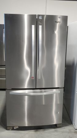 Whirlpool French Door Refrigerator With Ice Maker