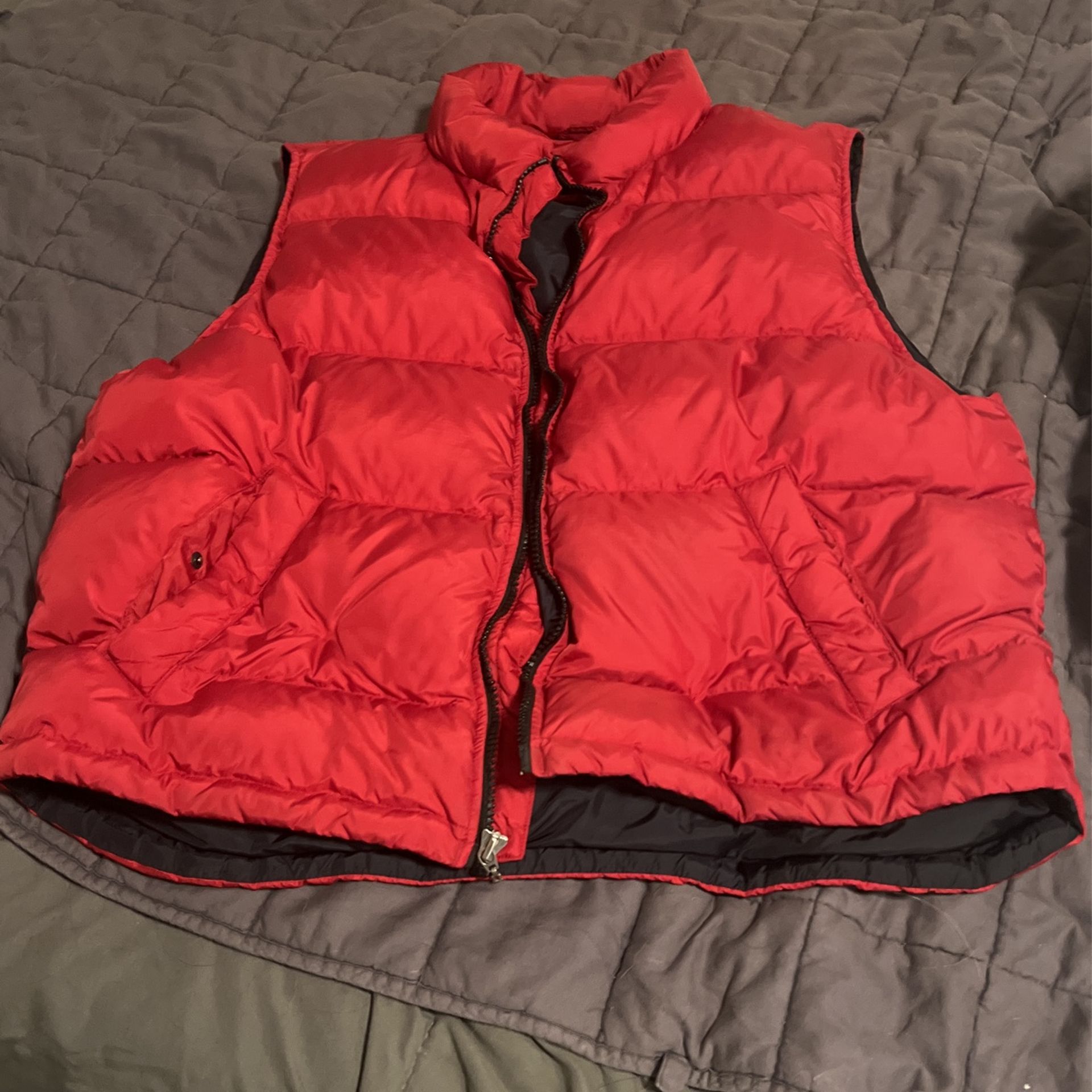Eddie Bauer Puffer Vest As Sox XL