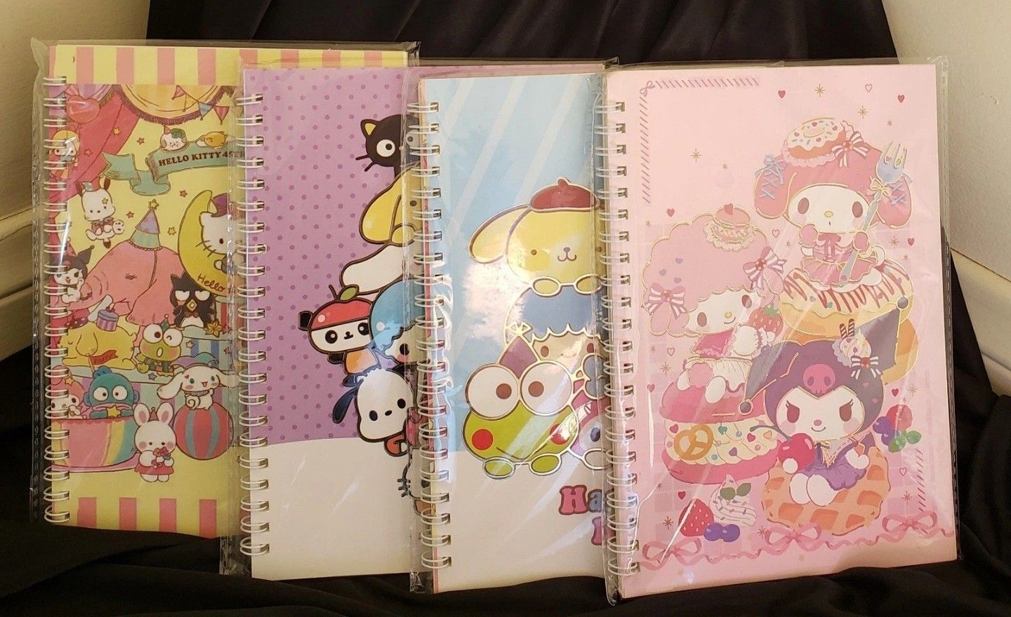 Sanrio 8 X 5 Notebooks Set Of 4
