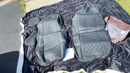RAV4 Giant Panda Black Bucket Seat Covers