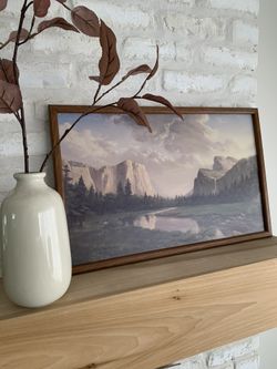 Vintage Mountain Art