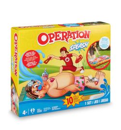 Hasbro Operation Splash Game - Family Game for Your Yard - More Water, More Fun!