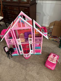 Barbie Dreamhouse with Car and Horse