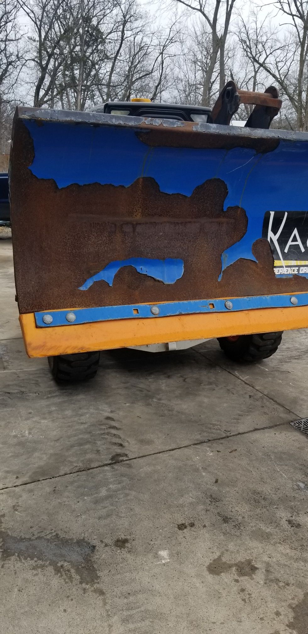 Kage skid steee plow