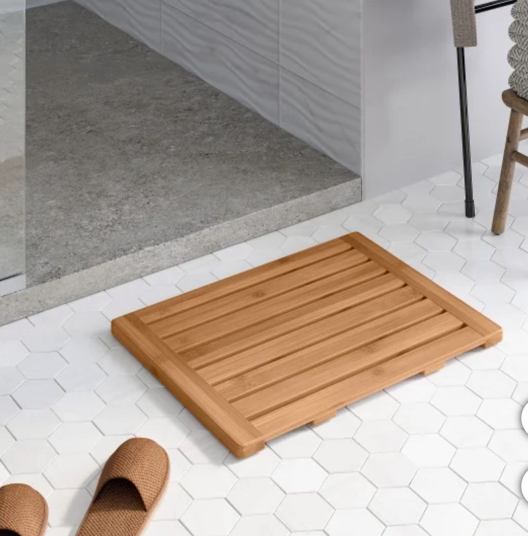 Seville Bamboo Bath Mat