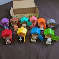 Peekaboo Dogs With Houses