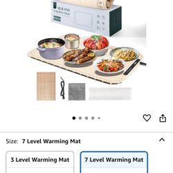 DiDaDy Warming Mat for Food, Full Surface Heating Electric Food Warming Mat 