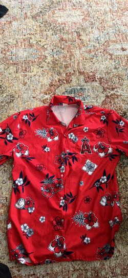 Anaheim angels Hawaiian shirt one size fits most