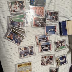 Baseball And Football card collection 90s 