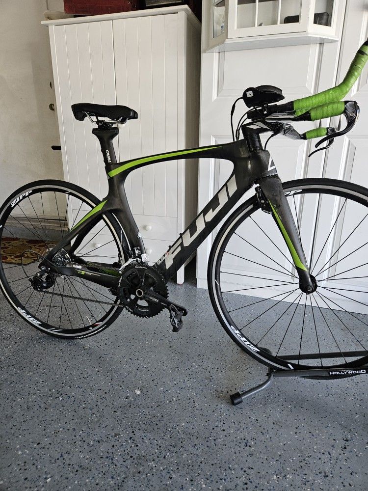 CARBON FUJI NORCOM STRAIGHT 2.5 TT BIKE