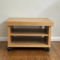 Rolling TV stand