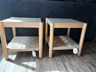 Brand new Hearth & Hand side tables/nightstands