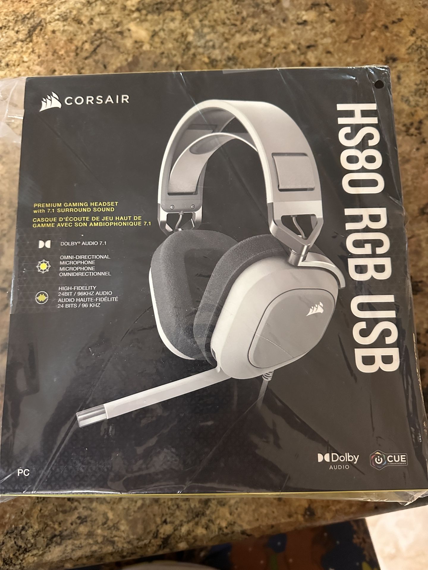 Corsair HS80 RGB USB Gaming Headset 