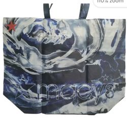 MACY'S Reusable Shopping Tote Bag Made from Recycled Plastic from The Ocean